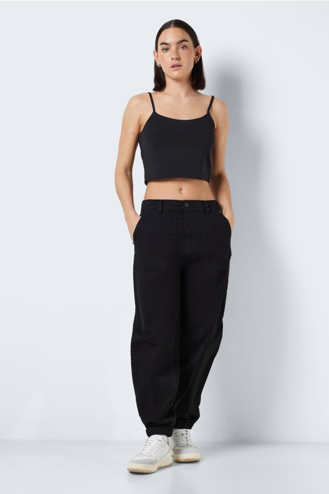 NMTERESA CROPPED S/L TOP NOOS 27021450 Black